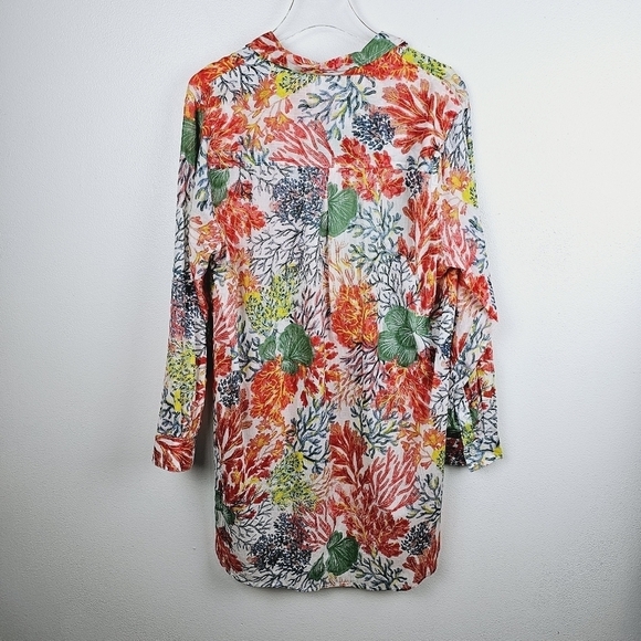 True Destinations Swimsuit Shirt Dress Coverup, size Large - Picture 2 of 10